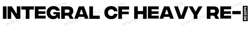 Integral CF Heavy Re字体转换